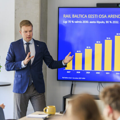 Rail Baltic Estonia : uus ajakava Rail Baltica Eesti ehitus